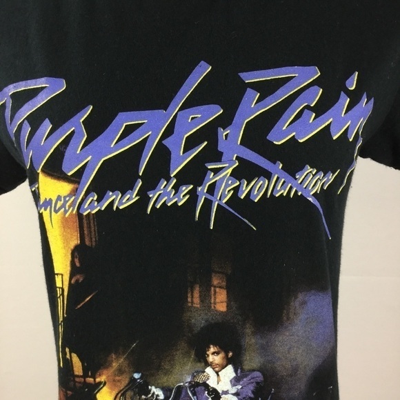 Prince PURPLE RAIN COVER T-SHIRT SIZE S - Picture 3 of 8